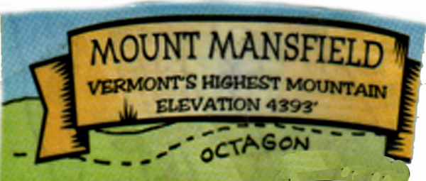 Mount Mansfield sign